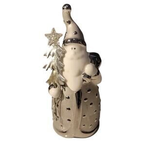 Pier 1 Santa Pere Noel Figurine Porcelain Ceramics‎ Christmas Retired